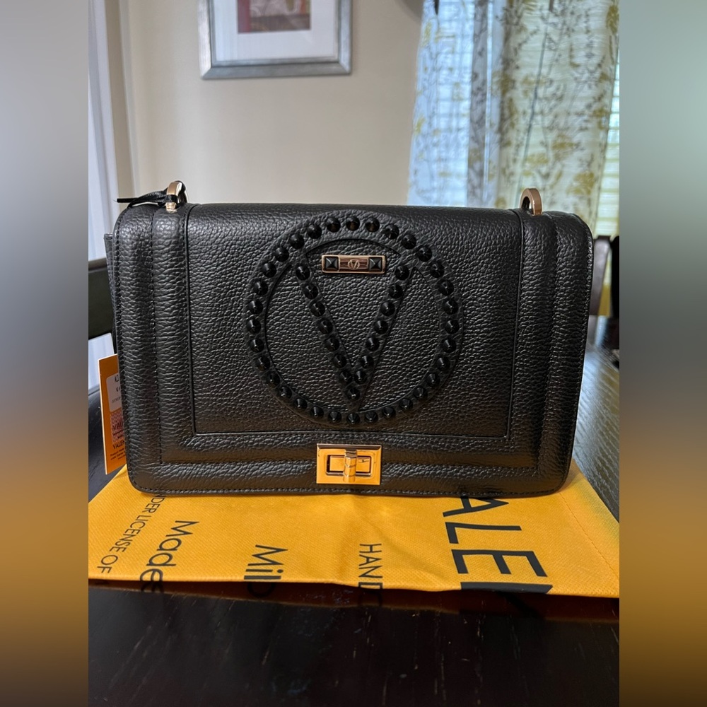 ❌SOLD❌NWT Valentino By Mario Valentino Alice Rock Leather Shoulder Bag - Picture 2 of 13
